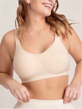 Shapermint Essentials Everyday Comfort Straps Wireless Shaping Bra size small